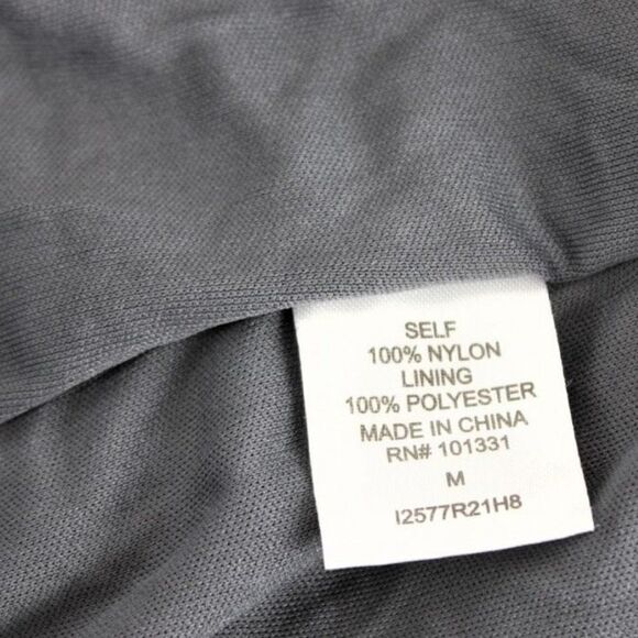 Dress Bodycon Strappy Silver Gray Black Sequin Mini Love + Air Size Medium - Picture 8 of 9